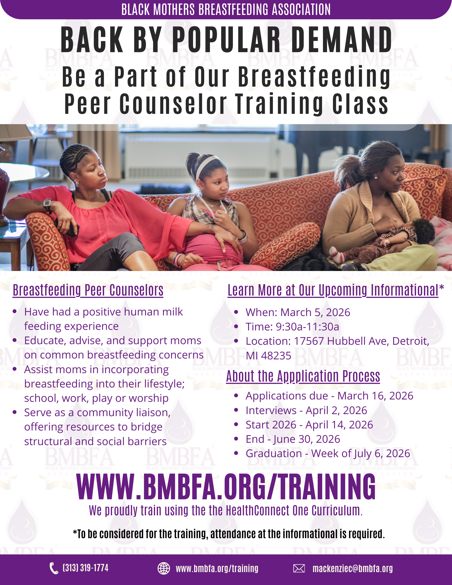 Breastfeeding Peer Counselor Training